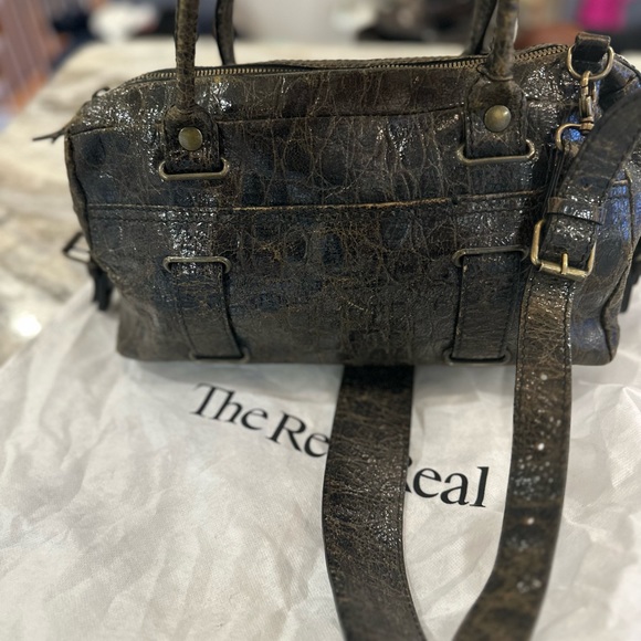 Authentic EUC Theory crocodile satchel - Picture 5 of 7
